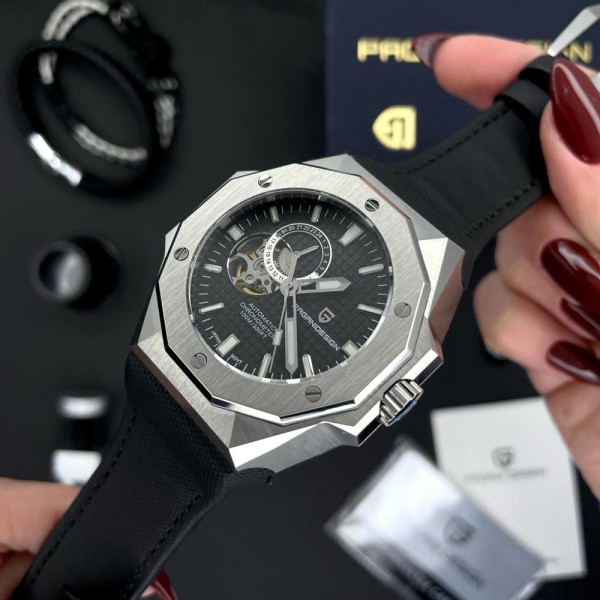 Годинник наручний Pagani Design PD-YS010 Silver-Black