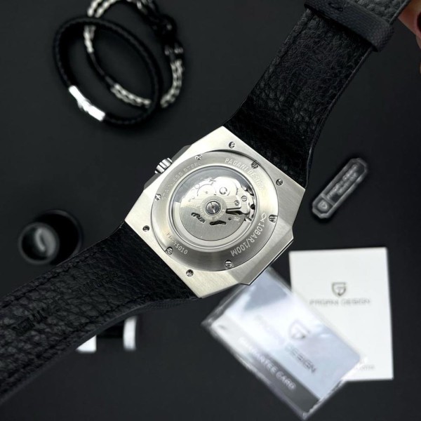 Годинник наручний Pagani Design PD-YS010 Silver-Black