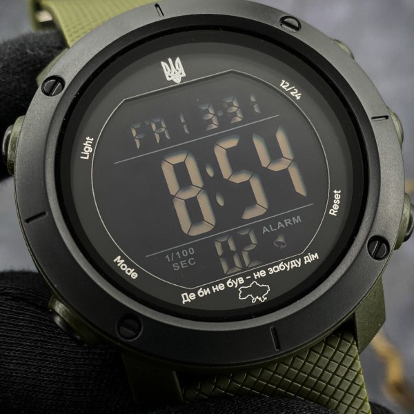 Часы наручные Awarder 032 Де би не був Army Green-Black-Black