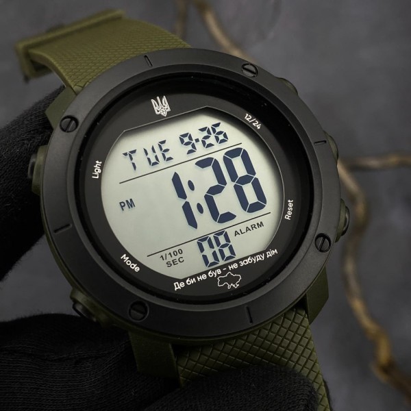 Часы наручные Awarder 032 Де би не був Army Green-Black-Black