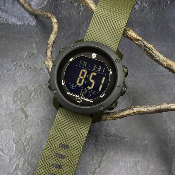 Часы наручные Awarder 032 Де би не був Army Green-Black-Black