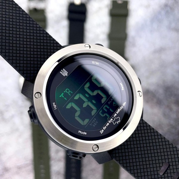 Часы наручные Awarder 033 Де би не був Black-Silver-Black