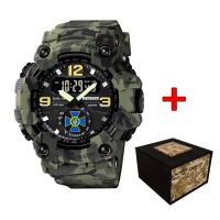 Часы наручные Patriot 004CMGRSBU СБУ Зелений камуфляж + Коробка.