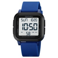 Годинник наручний Skmei 1894BUWT Black-Blue-White