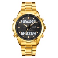 Годинник наручний Skmei 2049GDWT Gold-White