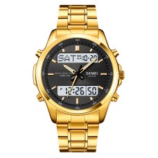 Годинник наручний Skmei 2049GDWT Gold-White