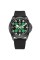 Awarder Embroidery Black-Green Black Battery 10ATM