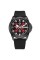 Awarder Embroidery Black-Red Black Automatic 10ATM