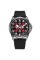 Годинник наручний Awarder Embroidery Silver-Red Black Battery 10ATM