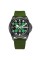 Awarder Embroidery Black-Green Green  Automatic 10ATM