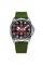 Годинник наручний Awarder Embroidery Silver-Red Green  Battery 10ATM