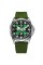 Awarder Embroidery Silver-Green Green  Battery 10ATM