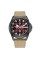 Awarder Embroidery Black-Red Khaki Automatic 10ATM