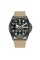 Awarder Embroidery Black-Army Green Khaki Automatic 10ATM