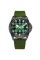Awarder Embroidery Black-Green Green  Battery 10ATM