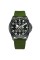 Awarder Embroidery Black-Army Green Green  Battery 10ATM