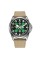 Awarder Embroidery Silver-Green Khaki Battery 10ATM