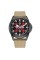 Awarder Embroidery Black-Red Khaki Battery 10ATM