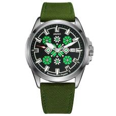 Awarder Embroidery Silver-Green Green  Automatic 10ATM