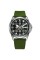 Awarder Embroidery Silver-Army Green Green  Automatic 10ATM