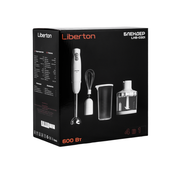 Блендер LIBERTON LHB-0301 Блендер LIBERTON LHB-0301