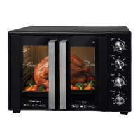 Электродуховка LIBERTON LEO-600 Black