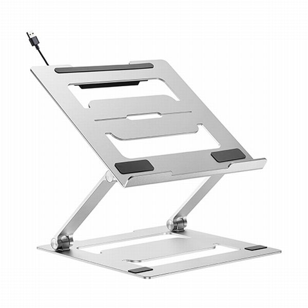 Підставка для ноутбука складна Lumi LPS03-8H (з 4-ма портами USB)