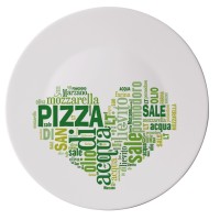 RONDA: Блюдо для піци 33см \"I LOVE GREEN\" 419320F77321752 BORMIOLI ROCCO