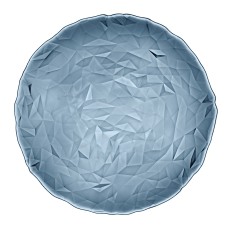 Блюдо скляне DIAMOND синього кольору 33 см 431260F26321990 BORMIOLI ROCCO