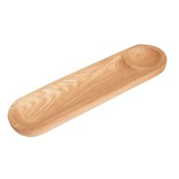 Дошка овальна дуб 35*9см mz389291 MAZHURA