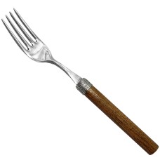 Вилка столова Wood walnut 18/10 21 см 2,5mm mz462215 MAZHURA