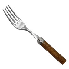 Вилка десертна Wood walnut 18/10 17 см 2,5mm mz462217 MAZHURA