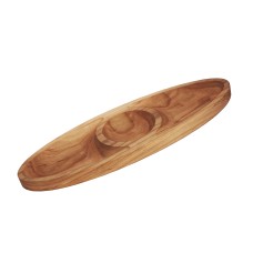 Менажниця овальна Вишня 35*12.5см mz506470 MAZHURA