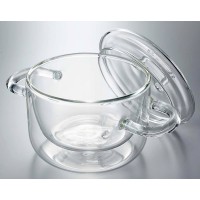 Ємність з ручками і кришкою Thermic Glass 250 мл A11643G3902AA01 LUIGI BORMIOLI