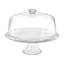 Тортівниця з кришкою 31см PALLADIO на ніжці 13504542 BORGONOVO