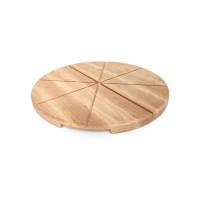 Дошка кругла Pizza 30*2см із жолобами mz728321 MAZHURA