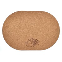 Килимок під тарілку овальний Melograno 48х38см mz731420 MAZHURA