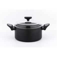 Каструля з кришкою 24 см SaltoSilver 5,1 л 830638 NOIS