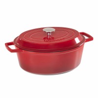Кастрюля овальна з кришкою GHISA  29 см, 4,25 л 80301702935 BARAZZONI