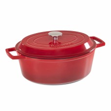 Кастрюля овальна з кришкою GHISA  29 см, 4,25 л 80301702935 BARAZZONI