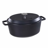 Кастрюля овальна з кришкою GHISA  29 см, 4,25 л 80301702985 BARAZZONI