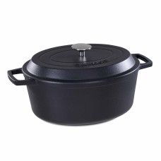 Кастрюля овальна з кришкою GHISA  29 см, 4,25 л 80301702985 BARAZZONI