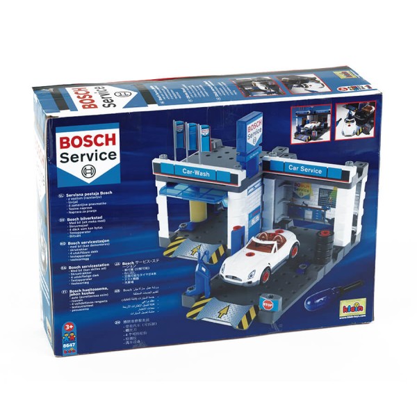 Іграшковий набір - Автосервісна станція з автомийкою BOSCH