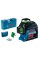 Лазерний нівелір Bosch GLL 3-80 G Professional + кейс