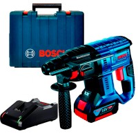 Перфоратор аккумуляторный Bosch GBH 180-Li в чемодане, 1 акб GBA 18V 4.0Ah и з/у GAL 18V-40