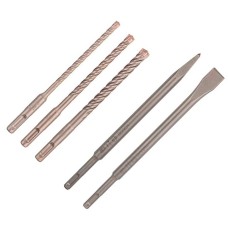 Набір бурів Bosch SDS-Plus-5X + Зубила