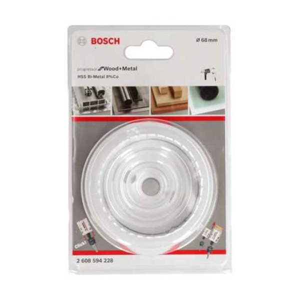 Коронка Bosch Progressor for Wood&Metal, 68 мм