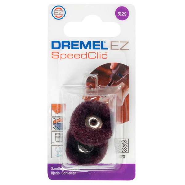 Абразивная губка Dremel EZ SPEEDCLIC зерно 320 (SC512)