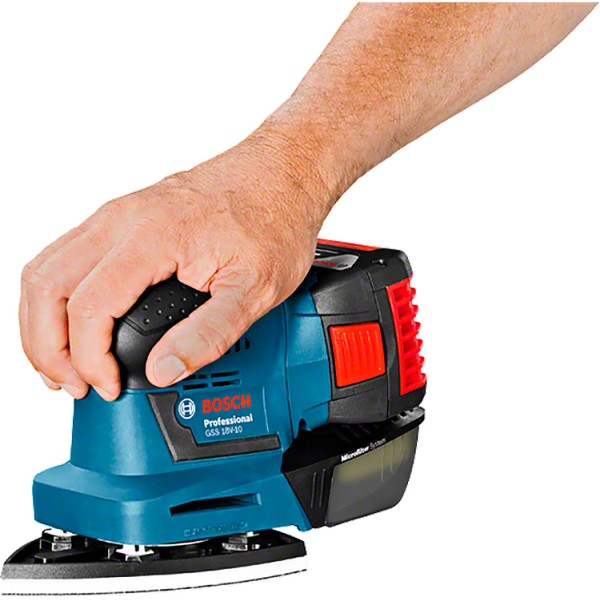 Акумуляторна віброшліфмашина Bosch GSS 18V-10 Professional