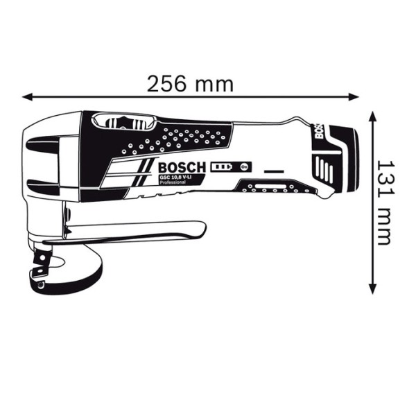 Аккумуляторные ножницы Bosch GSC 12V-13 Professional Solo